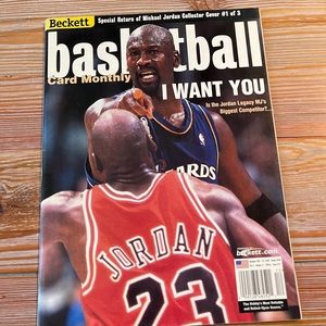 Michael Jordan RARE Beckett Magazine Issue #137 December 2001 Chicago Bulls
